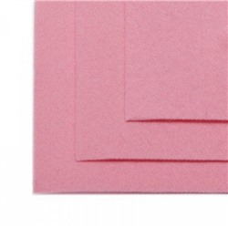 Фетр листовой мягкий IDEAL 20х30см цв.613 светло-розовый - уп.5 листов