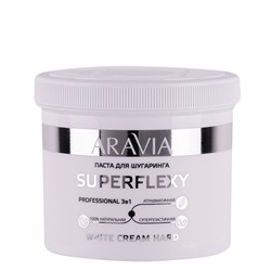 406082 ARAVIA Professional Паста для шугаринга SUPERFLEXY WHITE CREAM, 750 г