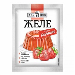 Желе Nina Farina со вкусом клубники, 50 г