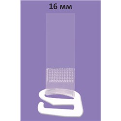 Бретели силиконовые прозрачные 16 mm