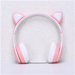 Наушники беспроводные Cat Ear Pink арт 1158